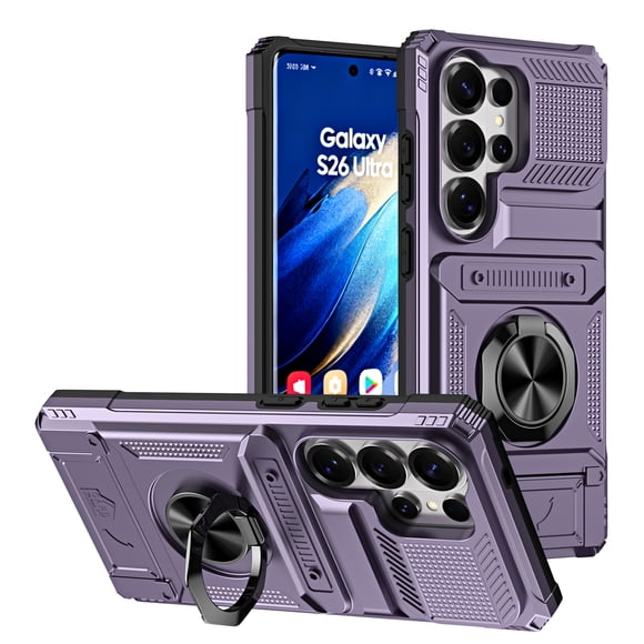 TYJKeJi Fashion Case Kickstand Drop Resistant Shockproof Case For Samsung Galaxy S26 Ultra