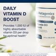 thumbnail image 3 of Metagenics Vitamin D3 Liquid - 2 fl oz - Liquid Vitamin D3 - Bone Health & Immune Support* - Suitable for Kids - 2,275 Servings, 3 of 7