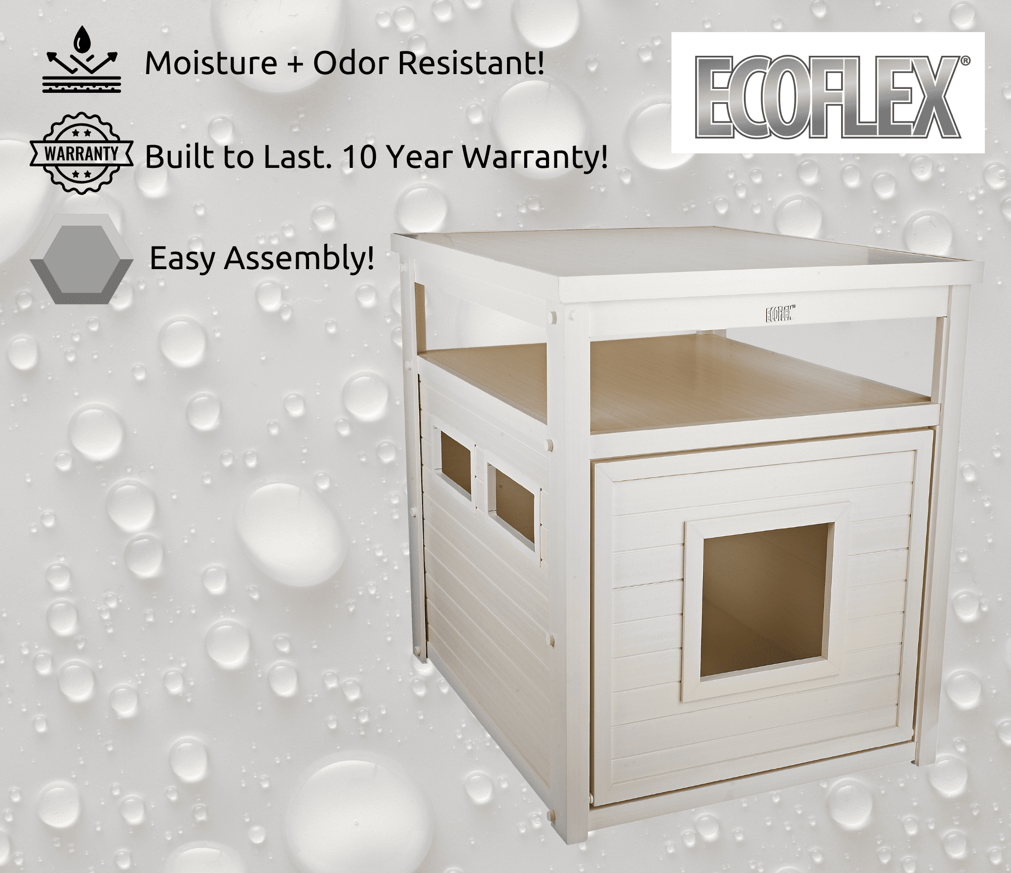 New Age Pet® ECOFLEX® Litter Loo® Standard & Jumbo Sizes, 4 Colors
