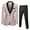 Pink-2, variant on Beauty Emily Men Blazer Suit Jacket Pants Dinner Party Prom Wedding Stylish Tuxedo Men's Suits