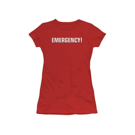 2Bhip - Emergency TV Show NBC Logo Juniors Sheer T-Shirt Tee - Walmart.com