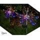 thumbnail image 1 of Lámpara solar para jardín al aire libre, 2 luces solares de fuegos artificiales, luces solares LED multicolores, luces de jardín impermeables para exteriores, jardín, balcón, jardineras, jardineras y, 1 of 8
