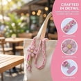 thumbnail image 2 of Cute Phone Lanyard Crossbody Strap, Floral Design Universal Phone Neck Strap Holder, Adjustable Hands-Free Phone Case Lanyard, 2 of 10