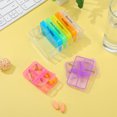 thumbnail image 1 of FOMIYES Portátil 7 Días Con Organizador Semanal De Pastillas Plástico Duradero, 1 of 5