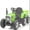 Gray, variant on Acekid 12V Ride on Tractor, Electric Tractor with Trailer, Remote Control
