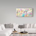 thumbnail image 3 of Trademark Fine Art 'Colorful Chaos - Jennifer' Canvas Art by Jennifer McCully, 3 of 3