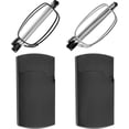 thumbnail image 1 of GFDYREE Lunettes de Lecture 2 Paires Lecteurs Noirs et Canon de Fusil Lunettes Pliantes Compactes Unisexes pour Lecture Étui Inclus, 1 of 7