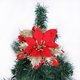 thumbnail image 2 of Teissuly Christmas Ornament Glitter Hollow Leaf Wreath Circle Decoration(5Pcs) Teissuly WER202310164237, 2 of 2