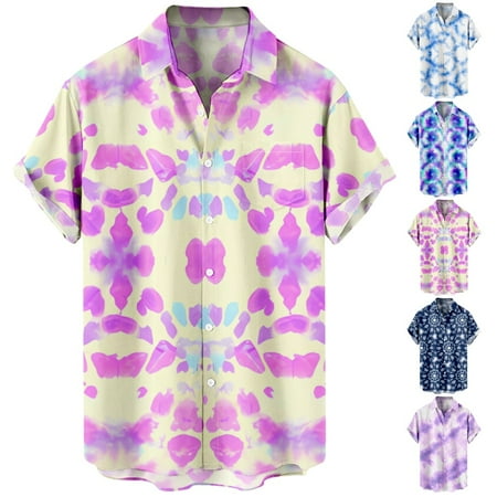 

Men s Women s Beach Hawaii Shirts Print Funky Blouses Plus Size Men