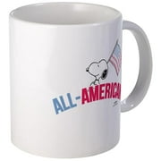 CafePress Snoopy All American Mug Unique Coffee Mug, Coffee Cup CafePress by