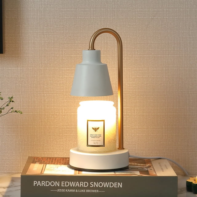 Candle Warmer Lamp Household Adjustable Fashionable Table Lamp with Iron Base Aroma Lamps Candle Lamp