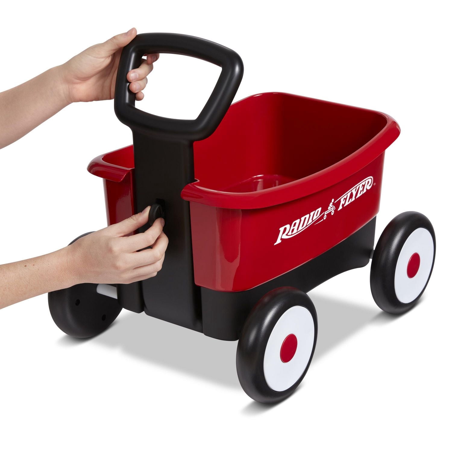 Radio Flyer Push & Pull Walker Wagon, 2-in-1 Wagon, Ages 1-4