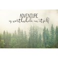 thumbnail image 3 of Bailey, Ann 24x17 Black Modern Framed Museum Art Print Titled - Adventure is Worthwhile, 3 of 5