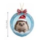 thumbnail image 2 of Adorno de cueva de cristal de hielo | Decoración de animales del bosque invernal | Adorno de árbol de Navidad acrílico 2D con detalles de copos de nieve para decoración navideña | Juego de 1, 2 of 2