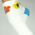 thumbnail image 6 of TeeHee Women's Fashionable Cozy Fuzzy Slipper Socks Multi-Pack, 6 of 6