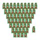 thumbnail image 5 of 50x bolsas de regalo, bolsas de embalaje de regalo, bolsas de embalaje de Navidad, bolsas de galletas, bolsas de dulces Estilo J, 5 of 8