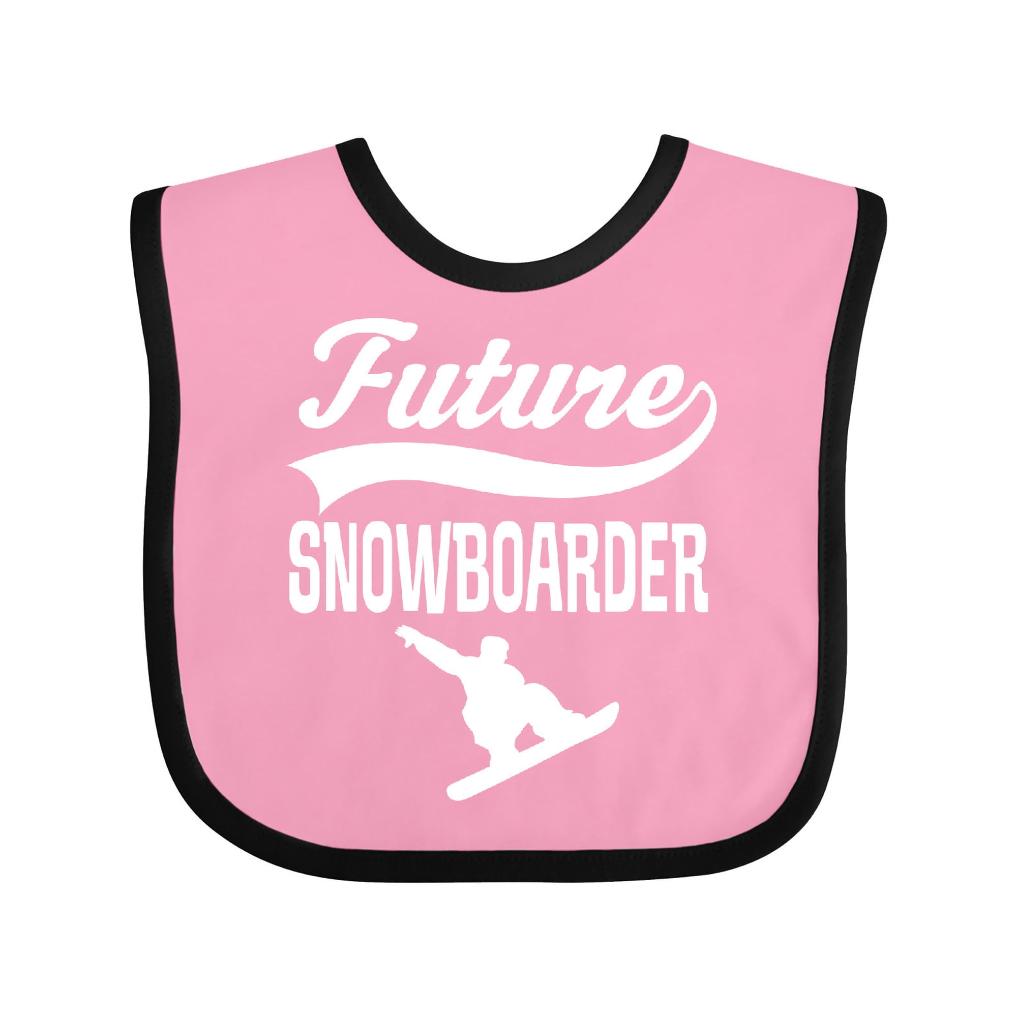 Inktastic Future Snowboarder Boys Snowboarding Boys Baby Bib