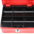 thumbnail image 3 of Herwey 1Pc Mini Portable Steel Petty Lockable Cash Money Coin Safe Security Box Household New, Safe Box, Money Safe Box, 3 of 8