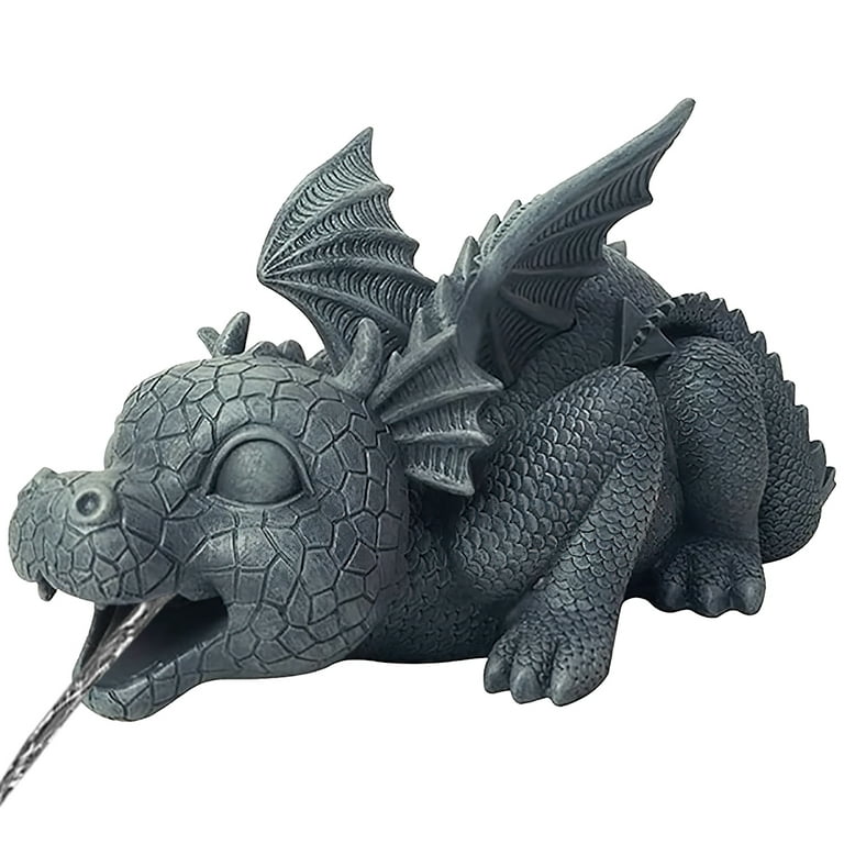 Dropship 1pc Resin Dragon Sculpture, Window Front Dragon Statue