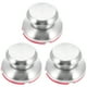 thumbnail image 1 of 3 unids cocina olla tapa manijas de reemplazo pan tapa manijas cubierta con manijas (plata), 1 of 5