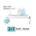 thumbnail image 5 of Better Living Products CLEVER Flip Shower Shelf, 5 of 6