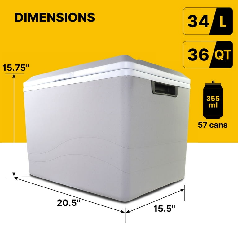 Kool Kaddy P75 Large Thermoelectric 12V Cooler Warmer, 34L