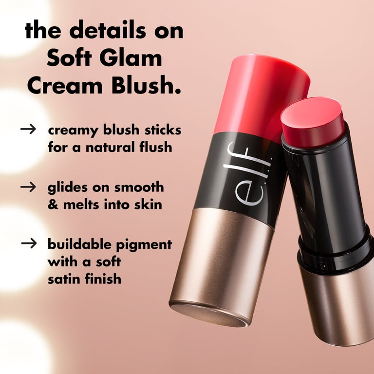 e.l.f. Soft Glam Cream Blush, Muted Mauve photo 7