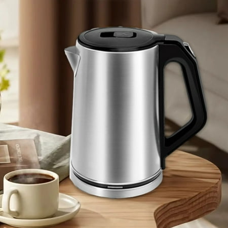 

dajkiuy Clearance Electric Kettle- Stainless Steel Teapot- Fast Boiling Kettle-1000W Electric Kettle- Tea Stove 2L With Automatic Power Off And Dry Boil Protection