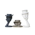 thumbnail image 3 of 3 Jarrones Creativos Humana, , Jarrón con , Estatua, Decoración Del Hogar perfecl Jarrón de resina, 3 of 8