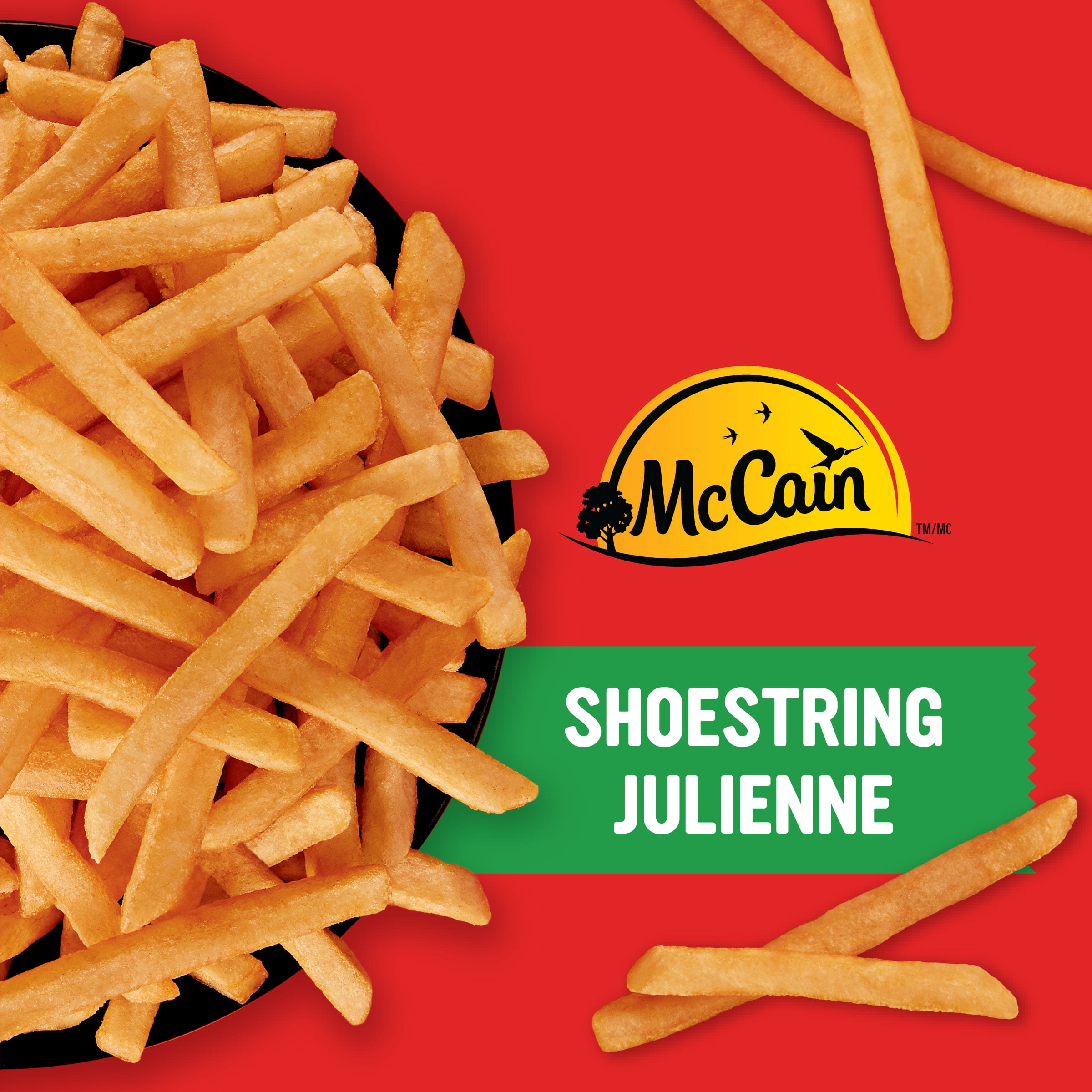 McCain® Shoestring Fries, Made in Canada from domestic and imported ingredients, 800g