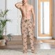thumbnail image 2 of Balery Roosters In Floral Pantalones de pijama para hombre, pijama ultraligero, pantalón de descanso-X-Large, 2 of 6