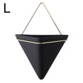 thumbnail image 1 of CAROOTU Simple Container Iron Vases Ceramic Self Water-Absorbing Planter Nordic Succulent Plant Wall Mounted, 1 of 6