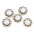 thumbnail image 1 of 5pcs Perla Colgante de Collar Pendiente Joyería de Aleación Vintage Colgante Artesanal DIY Macarena  Colgante de perlas, 1 of 8