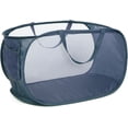 thumbnail image 5 of HEETLY 76L Collapsible Laundry Basket, Pop Up Mesh Laundry Hamper with Handles, Reinforced Steel Ring & Upgraded Durable Material, Foldable Laundry Basket for Dorm Travel Bathroom, 5 of 8