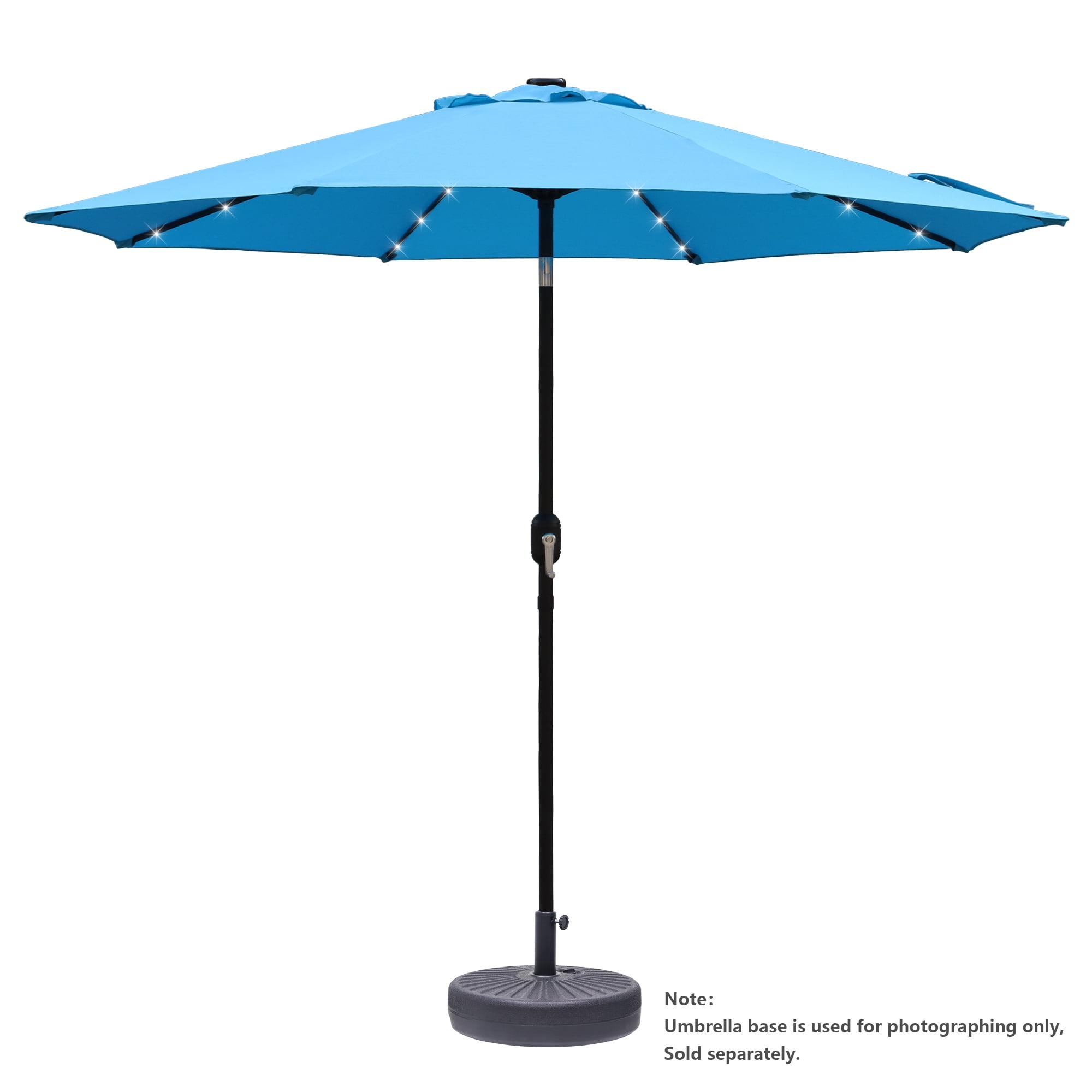 abble 9 ft. steel pagoda patio umbrella Abble 9 Feet Pagoda Patio Umbrella - Aqua