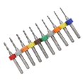 thumbnail image 5 of 10Pcs PCB Twist Drill Bit Tungsten Steel Micro Vertical Punching Drilling Tool 1.1?2.0mm, 5 of 5