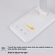 thumbnail image 5 of Yuarrent Luz de LED 5W 1A Brillo de lectura Lámpara de escritorio Control táctil Sin flash Iluminación de libro de cabecera de trabajo para Iluminación y accesorios Plata 5 Dimmzeit Yuarrent HA011306-02B, 5 of 6