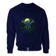 thumbnail image 3 of Sudadera Lisa Cthulhu Lovecraft, 3 of 5