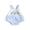 White, variant on Spewahor Infant Baby Boy Easter Romper 0 3 6 12 18 Months Sleeveless Bunny Striped Bodysuit Overalls