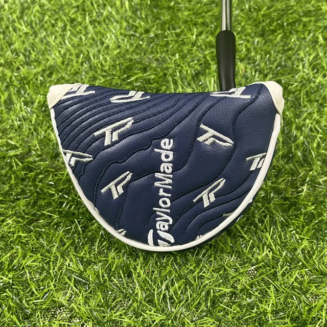 Golf Putter Headcover - Blue Blade Style with Embroidery, Universal Fit Club Head Protector with Embroidery LQH001-GEFQT521