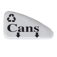 thumbnail image 2 of Pemberly Row Dual Recycling Receptacle in Stainless Steel, 2 of 5