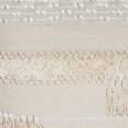 thumbnail image 3 of Beaumont Lane Metropolitan Living Square Pouffe in Beige, 3 of 6
