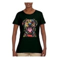 thumbnail image 3 of My Favorite Breed is The One In Need | Colorful Labrador Dog | Dean Russo Art Animal Lover Womens T-Shirt, Forest Green, XL, 3 of 5