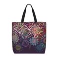 thumbnail image 1 of Balery Fireworks2 Bolsa de Mano para Mujeres con Cremallera, Bolsa de Gimnasio con Compartimentos, Bolsa para Laptop, Bolsa para Trabajo, 1 of 7
