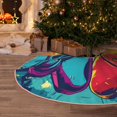 thumbnail image 5 of Gaeub Gaming Print Christmas Tree Skirt,Christmas Decorations,Round Xmas Skirt for Christmas Indoor Decorations Xmas Winter Holiday Party Supplies-36", 5 of 6