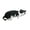 Cat B# Black-and-White Cat, variant on Realistic Sleeping Cat Stuffed Plush Pillow, Lifelike Kitten Decor Cushion, 15.74in Cat Style Animal Shaped Sofa Ornament (# Cat A# Siamese Cat)