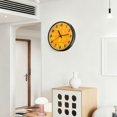 thumbnail image 6 of Dailycode Night Light Wall Clock Glow in The Dark 12 inch Battery Operated Silent Luminous Clocks, Leaves Watermelon Starfish, 6 of 8