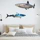 thumbnail image 4 of Animales Marinos, Decoración De Pared Artística Con Forma De Pez De Acero Inoxidable Para Sala De Estar Y Dormitorio Guardurnaity HA042872-01, 4 of 6