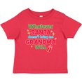 thumbnail image 3 of Inktastic Christmas Whatever Santa Doesn't Bring Me Grandma Will Boys or Girls Baby T-Shirt, 3 of 5