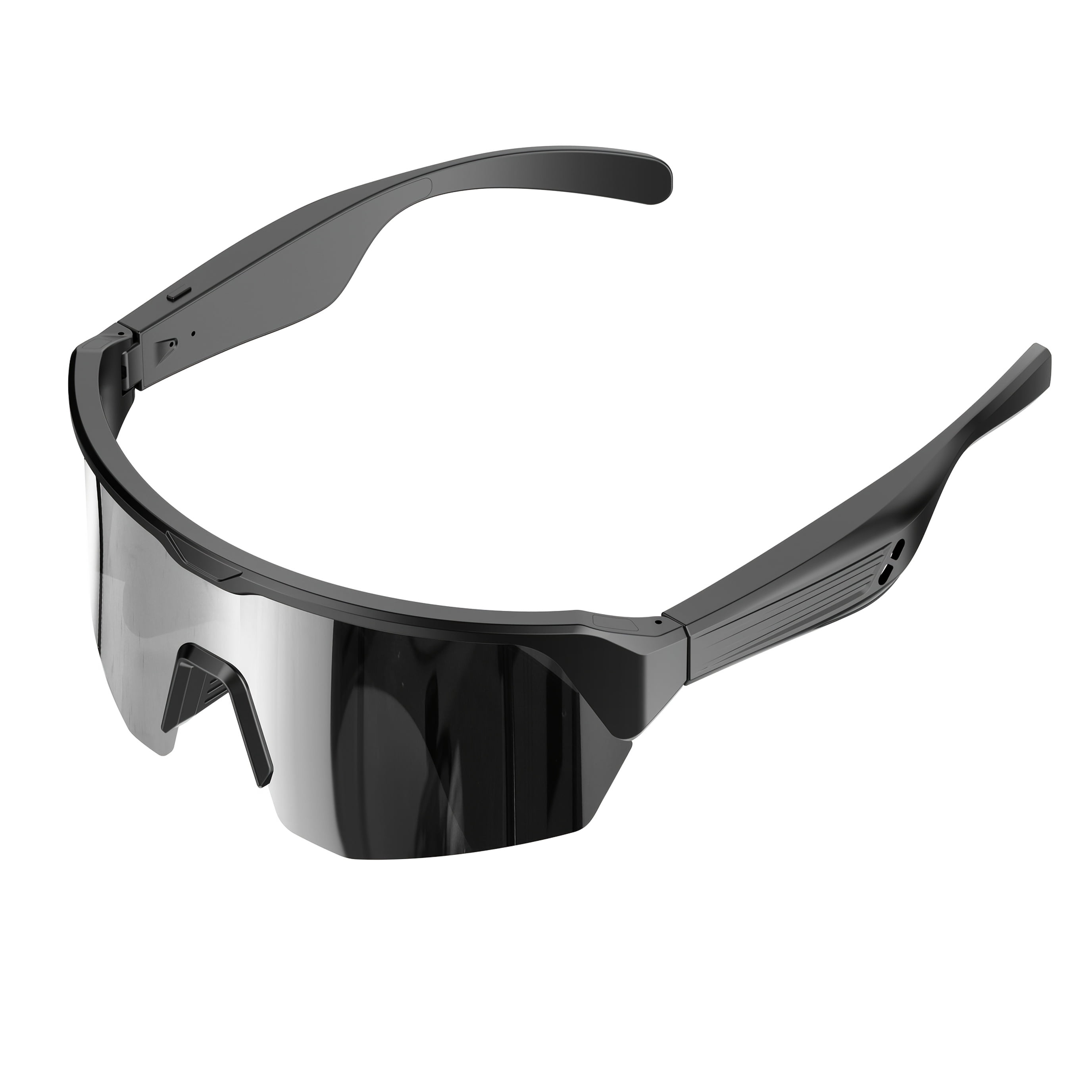 Bose Customizable Unisex Bluetooth Sunglasses, Black, M-L, Metal